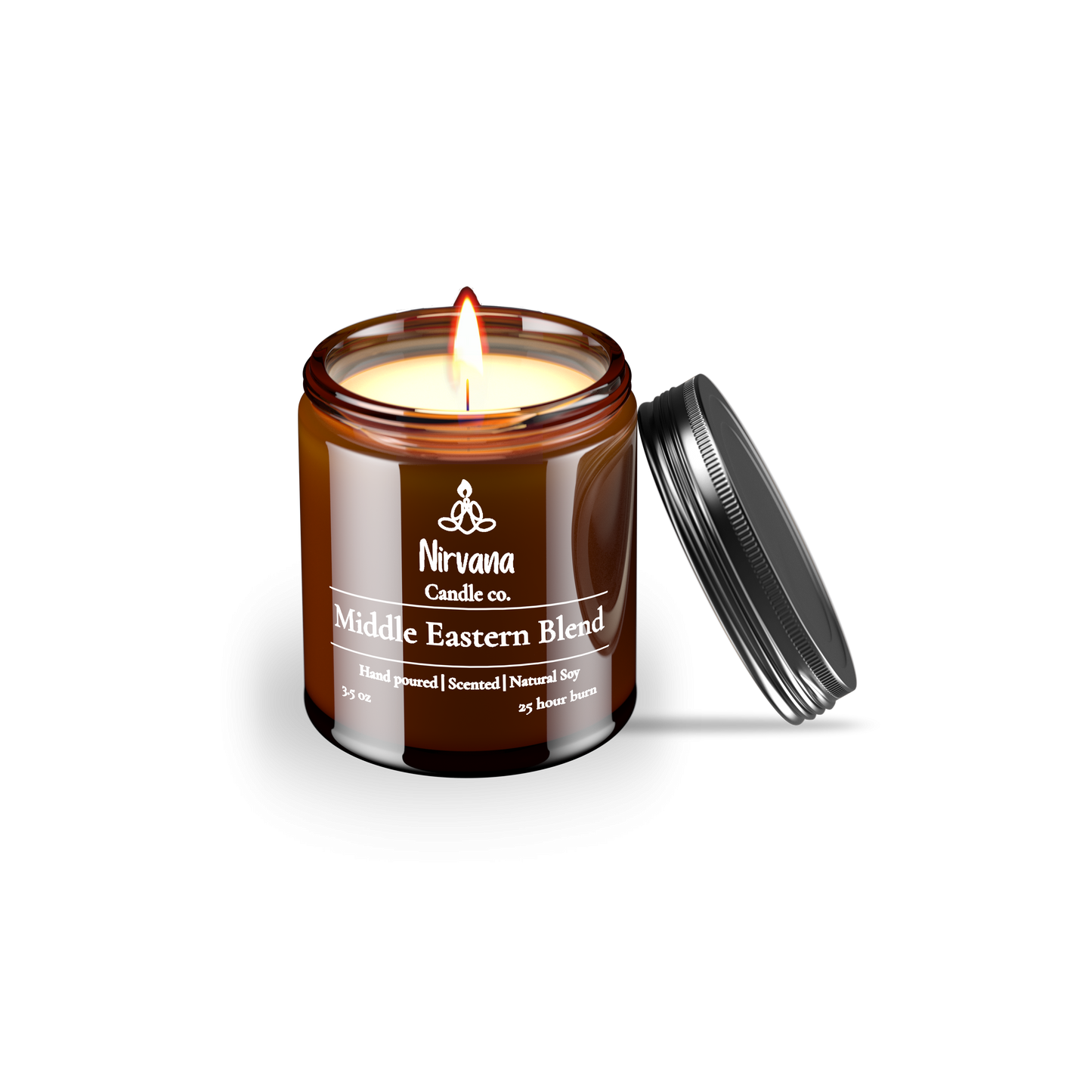 Middle Eastern Blend (Bakhoor) - Hand Poured Scented Candle - Nirvana Candle Co.