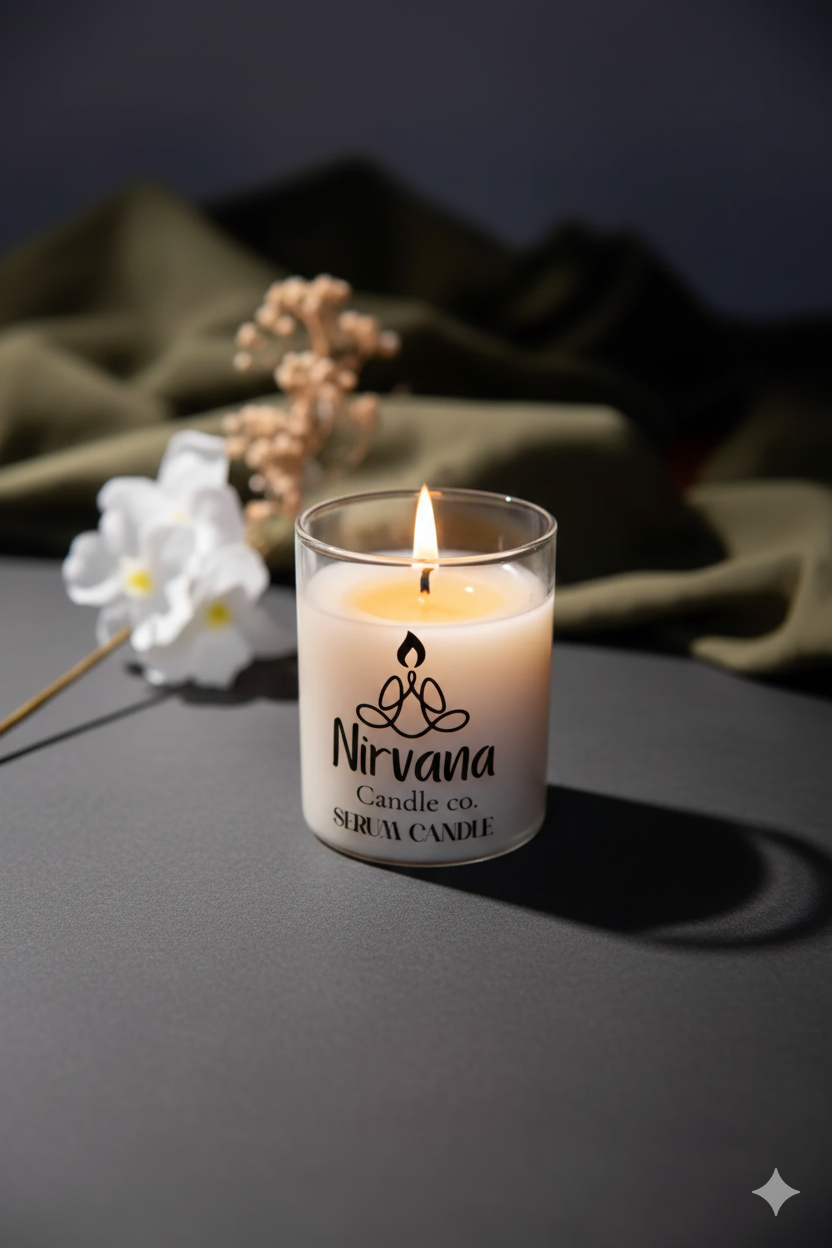 Serum Candle - Hand Poured - Nirvana Candle Co.